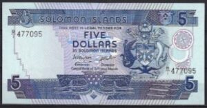 5 dollars  P14  1997  UNC