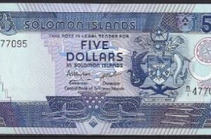 5 dollars  P14  1997  UNC