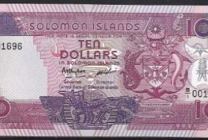 10 dollar  P15 1986  UNC