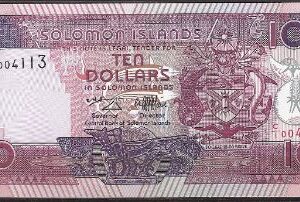 10 dollar  P20  1996  UNC