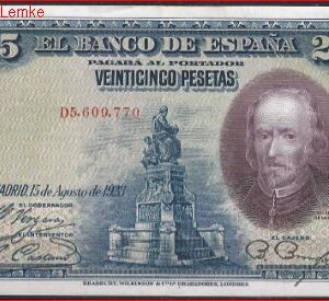 25 peseta  P74-B  1928  Pr