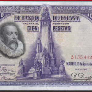 100 pesetas  P_76-a  1928  ZFR+