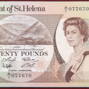 20 Pounds 1986 P 10-a UNC