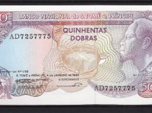 500 dobras 1989  P 61  UNC