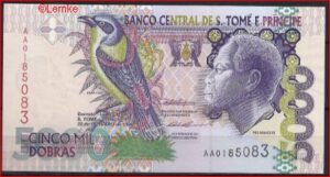 5.000 Dobras 1996  P 65-a  UNC