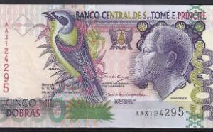 5.000 Dobras 2004  P 65-c  UNC