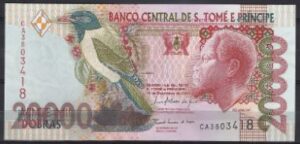 20.000 Dobras 2010  P 67-d  UNC