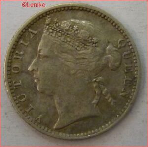 10 Cents 1891  KM 11  PR/XF