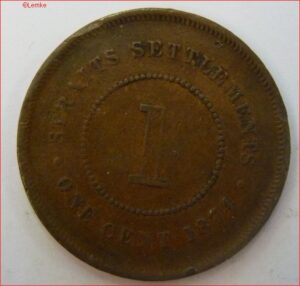1 Cent 1874  KM 9  ZFR