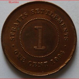 1 Cent 1904 KM 19 UNC