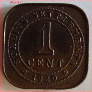 1 Cent 1920 KM 32 UNC-