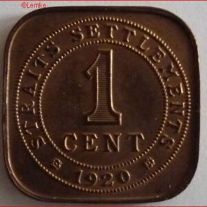 1 Cent 1920 KM 32 UNC