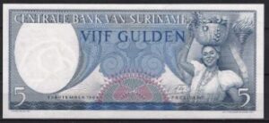 5 gulden  P120-b  1963  UNC
