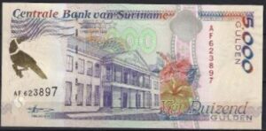 5000 gulden P143-b 1999 UNC