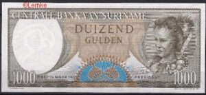 1000 gulden  P124  1963  UNC