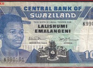 10 Emalangeni 1990  P 20-a  ZFR