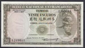 20 escudos  P26-a  1967  UNC