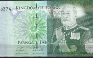 1 pa'anga P37-1 2009 UNC