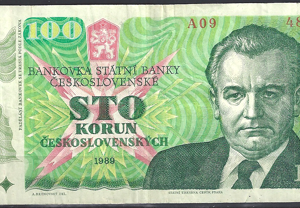 100 korun  P97  1989  ZFr