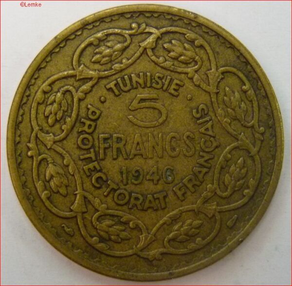 Tunesie KM 273-1946 voor