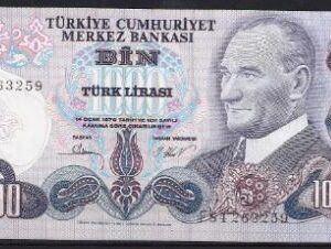 1000 lira  P191  1970  UNC