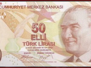 50 lira  P225-a  2009  UNC