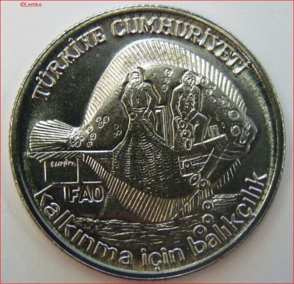 Turkije KM 939-1980 achter