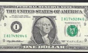 1 dollar 1995  P 496-a  UNC