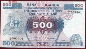 500 Shillings 1986  P 25  UNC