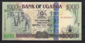 1000 Shillings 2005 P 43-a UNC