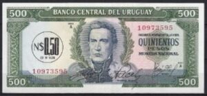 0,50 nuevo peso 1975  P 54  UNC