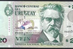 20 pesos uruguayos 2000  P 83-a  UNC