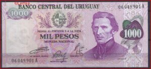 1.000 Pesos 1974 P 52(2) UNC
