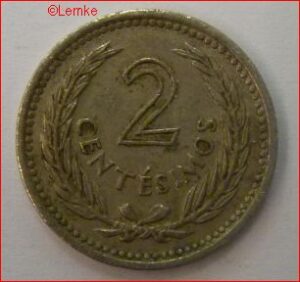 2 Centesimos 1953 KM 33 PR/XF