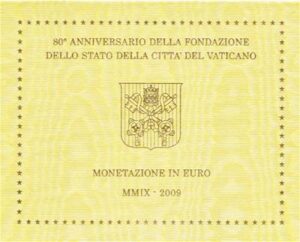 Vaticaan BU jaarset 2009