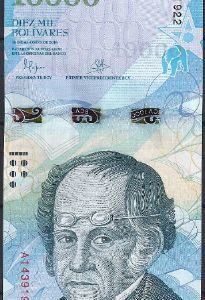 10.000 Bolivares 2016  P 98-a  UNC