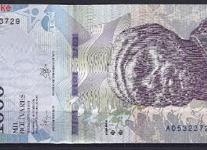 1.000 Bolivares 2016  P 95-a  UNC