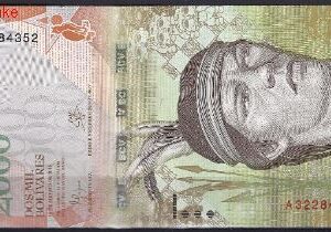 2.000 Bolivares 2016  P 96-a  UNC