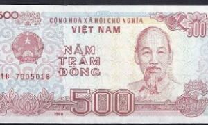 500 dong  P101-a  1988  UNC