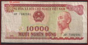 10000 dong P115-a 1993 Fr