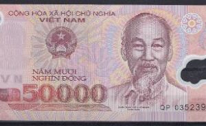 50.000 dong  P121-a  2006  UNC