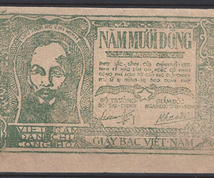 50 dong P27-b 1948/1949 aUNC