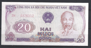 20 dong  P94-a  1985  UNC
