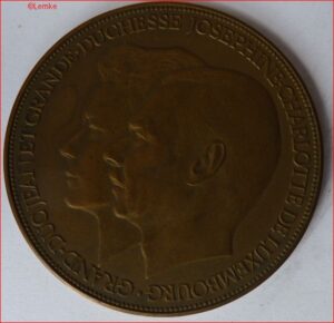 Medal bezoek Grand-duc Jean aux Pays-Bas september 1967