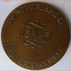 Penning 100 jaar Verzekeringsmij de Nederlanden 1845