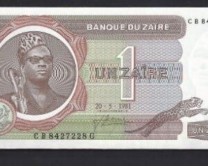 1 Zaire 1981  P 19-b  UNC
