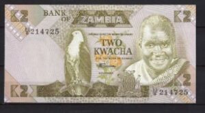 2 Kwacha 1988 P 24-c UNC