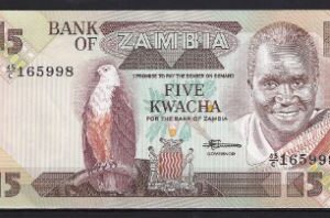 5 Kwacha 1988  P 25-d  UNC