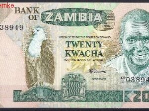 20 Kwacha 1986  P 27-e  UNC