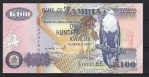 100 Kwacha 1992 P 38-a UNC